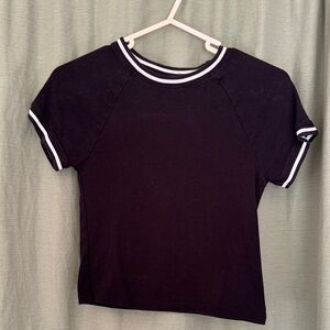Levi's Black and White Short Sleeve Tee